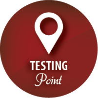 HIV testing points / clinics - AHF South Africa and partners - get tested for hiv and free condoms - map marker